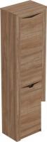 Шкаф-пенал Мебельград Соренто 60x38.5x210 (дуб стирлинг/кофе структурный матовый)
