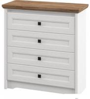 Комод Неман мебель Тиволи МН-035-10 (белый структурный-дуб стирлинг)