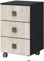 Тумба КМК Мебель 3Я Лондон 0467.4 (дуб кентерберри-сосна натуральная)