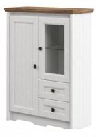 Тумба Неман мебель Тиволи МН-035-05 (белый структурный-дуб стирлинг)