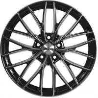 Литые диски X'trike X-130 18x7.5" 5x112мм DIA 66.6мм ET 43мм BK/FP