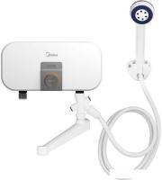 Проточный электрический водонагреватель кран+душ Midea Infinity MIWH-3500C