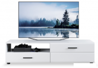 Тумба Империал Йорк 1д1ящ ПР (белый жемчуг-белый глянец)