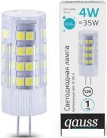 Светодиодная лампочка Gauss Elementary G4 12V 4W 400lm 4100K 10724