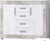 Комод Глазов Леон 366 (ясень анкор cветлый/ателье светлый)