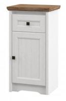 Комод Неман мебель Тиволи МН-035-12 (белый структурный-дуб стирлинг)