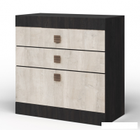 Комод КМК Мебель Лондон 3Я 0467.11 (дуб кентерберри-сосна натуральная)