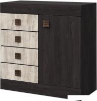 Комод КМК Мебель Лондон 1Д4Я 0467.13 (дуб кентерберри-сосна натуральная)