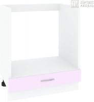 Шкаф напольный Кортекс-мебель Корнелия Лира НШ60д без столешницы (сирень)