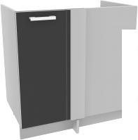 Шкаф напольный Интерлиния Компо НШ88-М.П (антрацит)