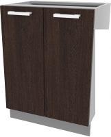 Шкаф напольный Интерлиния Компо НШ60р-2дв (дуб венге)
