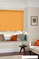 Рулонные шторы Эскар 90x170 (апельсиновый)