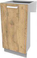 Шкаф напольный Интерлиния Компо НШ40р-1дв (дуб золотой)