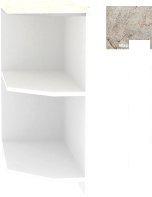 Шкаф напольный Кортекс-мебель Корнелия Лира НШК30р (пепел/марсель)