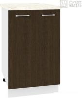 Шкаф напольный Кортекс-мебель Корнелия Лира НШ50р (венге/марсель)