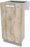 Шкаф напольный Интерлиния Компо НШ40р-1дв (дуб серый)