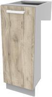 Шкаф напольный Интерлиния Компо НШ30р-1дв (дуб серый)