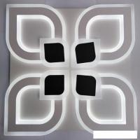 Люстра-тарелка Mirastyle MX-8776/4 WH+BK