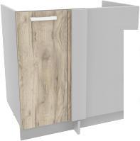 Шкаф напольный Интерлиния Компо НШ88-М.П (дуб серый)