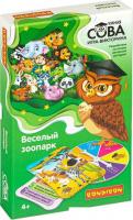Развивающая игра Bondibon Умная сова. Веселый зоопарк ВВ4003