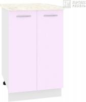 Шкаф напольный Кортекс-мебель Корнелия Лира НШ50р (сирень/мадрид)