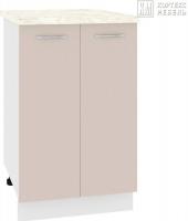Шкаф напольный Кортекс-мебель Корнелия Лира НШ50р (капучино/мадрид)