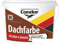 Краска Condor Dachfarbe D-06 для крыш 13 кг (темно-коричневый)