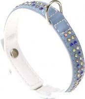 Ошейник Ferplast Lux C20/35 76030218 (бирюзовый/белый)