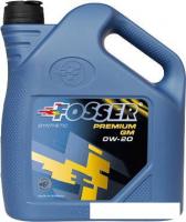 Моторное масло Fosser Premium GM 0W-20 4л