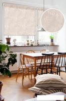 Рулонные шторы Эскар Джунгли 83x160 (светло-бежевый)