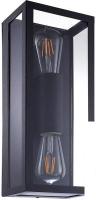 Уличный настенный светильник Arte Lamp Belfast A4569AL-2BK