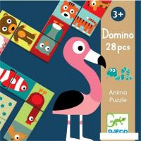 Развивающая игра Djeco Домино Животные 08165
