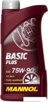 Трансмиссионное масло Mannol Basic Plus 75W-90 API GL 4+ 1л