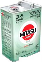 Трансмиссионное масло Mitasu MJ-411 GEAR OIL GL-5 75W-90 LSD 100% Synthetic 4л
