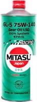 Трансмиссионное масло Mitasu MJ-414 RACING GEAR OIL GL-5 75W-140 LSD 100% Synthetic 1л