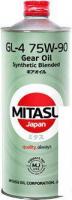 Трансмиссионное масло Mitasu MJ-443 GEAR OIL GL-4 75W-90 Synthetic Blended 1л