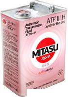Трансмиссионное масло Mitasu MJ-321 ATF III H Synthetic Blended 4л