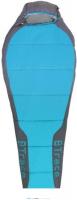 Спальный мешок BTrace Zero L (левая молния, серый/синий)