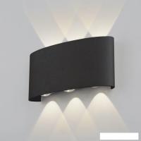 Фасадный светильник Elektrostandard 1551 Techno LED Twinky Trio (черный)