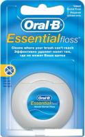 Зубная нить Oral-B Essential Floss Вощеная 50 м