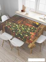 Скатерть JoyArty Праздник у камина tc_381929_180x145