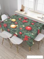 Скатерть JoyArty Елка в шарах tcox_380794_180x145