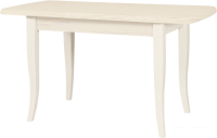Кухонный стол Мебель-класс Виртус (кремовый белый)