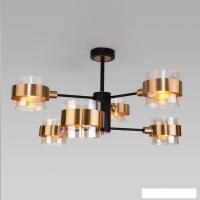 Люстра средней высоты Евросвет 70127/6 (черный)