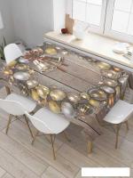 Скатерть JoyArty Круг для праздника tcox_5533_180x145