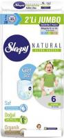 Трусики-подгузники Sleepy Natural 6 Extra large 15-25 кг 2Х Jumbo (40 шт)