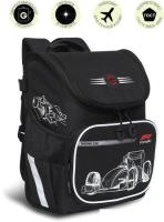 Школьный рюкзак Grizzly RAl-295-2 (черный)