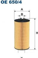 Масляный фильтр Filtron OE 650/4