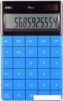 Калькулятор Deli 1589-3 (синий)