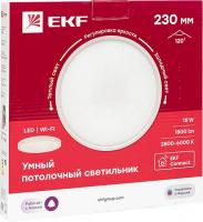 Светодиодная панель EKF 230 мм 18W Connect